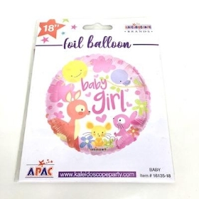Baby Girl Foil Balloon 16135