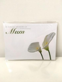 Florist Cards Wonderful Mum x 6