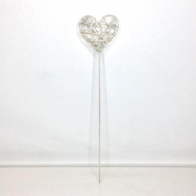 Iridescent Heart Wand 36cm