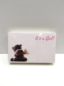 Baby Girl Small Florist Cards