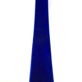 Royal Blue Velvet Ribbon 25mm