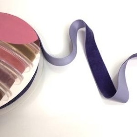 Lilac Velvet Ribbon 25mm