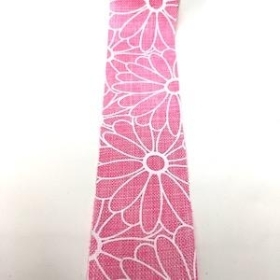 Pink Rio Floral Ribbon 38mm