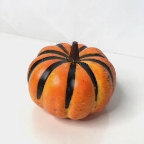 Orange Black Pumpkin 10cm