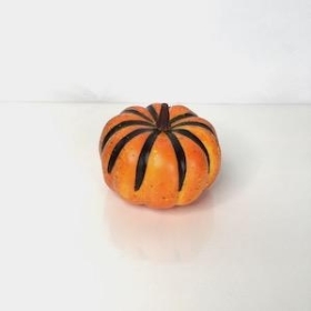 Orange Black Pumpkin 10cm