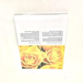 Golden Roses Folding Card x 25