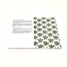 Holly Print Folding Card x 25