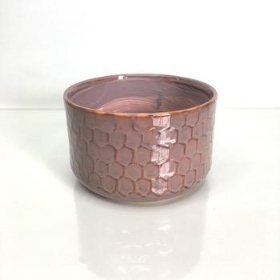 Pink Honeycomb Bowl 10cm