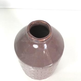 Pink Honeycomb Vase 18cm