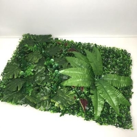 Tropical Mix Foliage Wall 60 x 40cm