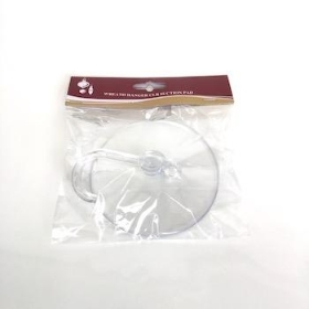 Clear Suction Wreath Holder