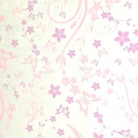 Pink Lilac Spring Cellophane 100m
