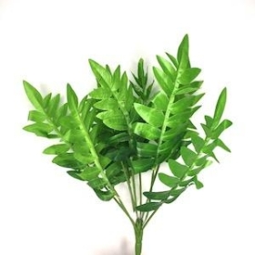 Green Fern Bush 32cm