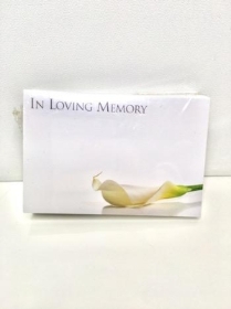 Small Florist Cards ILM Ivory Calla
