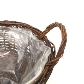 Natural Round Basket 20cm