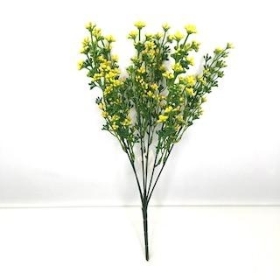 Yellow Milan Bush 33cm