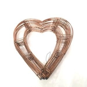 12 Inch Wire Heart Frame x 20