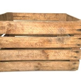 Large Rustic Wooden Crate