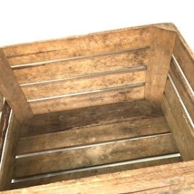 Large Rustic Wooden Crate