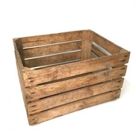 Large Rustic Wooden Crate