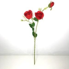 Red Spray Rose 65cm