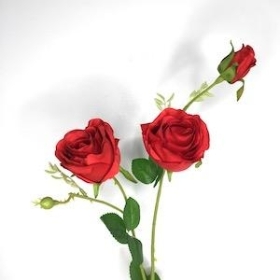 Red Spray Rose 65cm