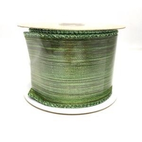 Green Shine Ribbon 63mm