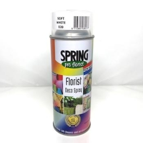 Soft White Flower Spray Paint 400ml