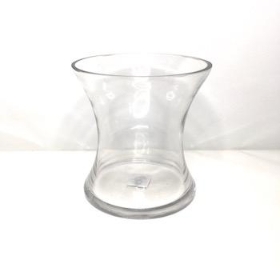 Waisted Glass Vase 15cm