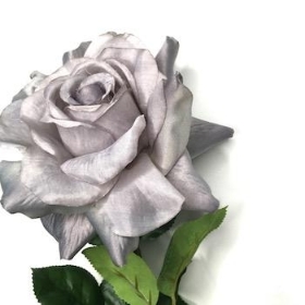 Light Grey Rose 65cm