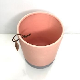 Peach Evie Vase 18cm