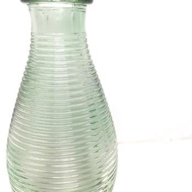 Wisp Stripe Glass Vase 14cm