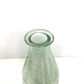 Wisp Stripe Glass Vase 14cm