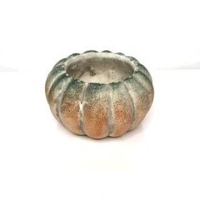 Ceramic Pumpkin Planter 17cm