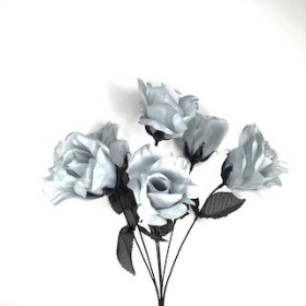 Grey Rose Bush 36cm