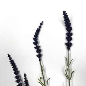 Dark Blue Lavender Spray 71cm