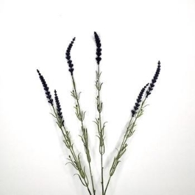 Dark Blue Lavender Spray 71cm