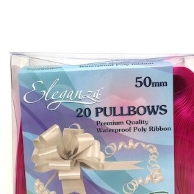 Fuchsia Pull Bow 50mm x 20