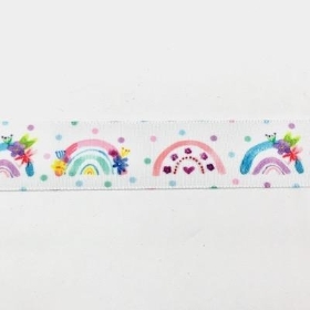 Rainbow Dreams Ribbon 25mm