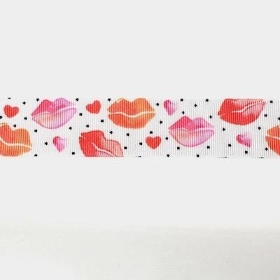 Kiss Me Ribbon 25mm