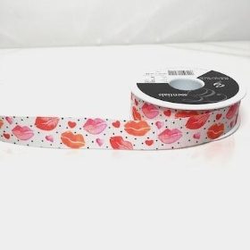 Kiss Me Ribbon 25mm