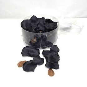 Black Rose Petals x 150