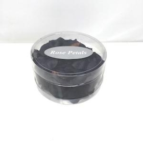Black Rose Petals x 150