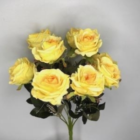 Yellow Rose Bush 39cm
