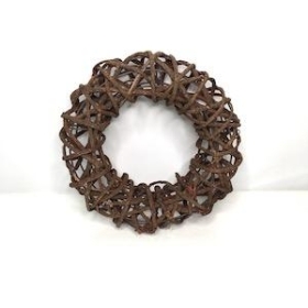 Natural Rattan Wreath 30cm