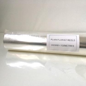 Clear Cellophane 100m Roll 