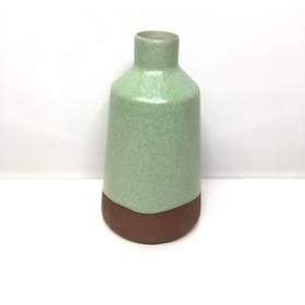 Mint Green Ceramic Bottle 21cm