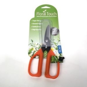 Floral Touch Carbon Blade Scissors