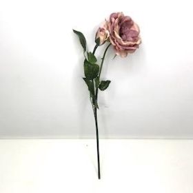 24 x Vintage Purple Rose 42cm