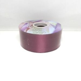 Burgundy Poly Ribbon 91m